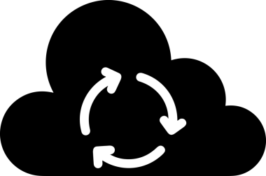 PNG biçiminde bulut depolama simgesi şeffaf arkaplan tasarımı ile dijital sunucu güvenli dosya eşzamanlama sunucu yönetimi ve modern web veya mobil kullanıcı arayüzü uygulamaları için ideal