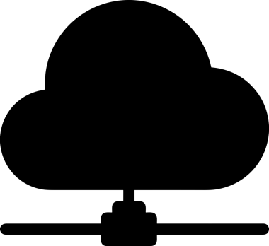 PNG biçiminde bulut depolama simgesi şeffaf arkaplan tasarımı ile dijital sunucu güvenli dosya eşzamanlama sunucu yönetimi ve modern web veya mobil kullanıcı arayüzü uygulamaları için ideal