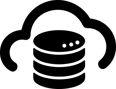 PNG biçiminde bulut depolama simgesi şeffaf arkaplan tasarımı ile dijital sunucu güvenli dosya eşzamanlama sunucu yönetimi ve modern web veya mobil kullanıcı arayüzü uygulamaları için ideal