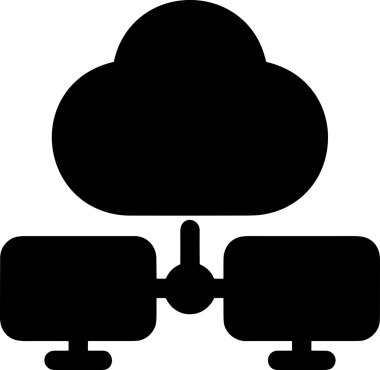 PNG biçiminde bulut depolama simgesi şeffaf arkaplan tasarımı ile dijital sunucu güvenli dosya eşzamanlama sunucu yönetimi ve modern web veya mobil kullanıcı arayüzü uygulamaları için ideal