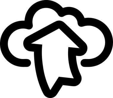 PNG biçiminde bulut depolama simgesi şeffaf arkaplan tasarımı ile dijital sunucu güvenli dosya eşzamanlama sunucu yönetimi ve modern web veya mobil kullanıcı arayüzü uygulamaları için ideal