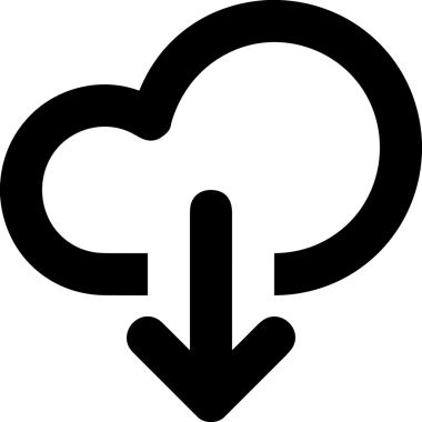 PNG biçiminde bulut depolama simgesi şeffaf arkaplan tasarımı ile dijital sunucu güvenli dosya eşzamanlama sunucu yönetimi ve modern web veya mobil kullanıcı arayüzü uygulamaları için ideal