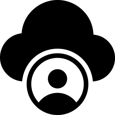 PNG biçiminde bulut depolama simgesi şeffaf arkaplan tasarımı ile dijital sunucu güvenli dosya eşzamanlama sunucu yönetimi ve modern web veya mobil kullanıcı arayüzü uygulamaları için ideal