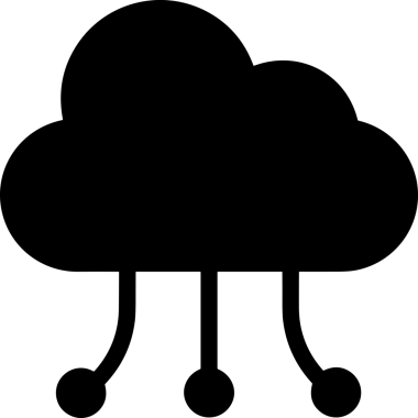 PNG biçiminde bulut depolama simgesi şeffaf arkaplan tasarımı ile dijital sunucu güvenli dosya eşzamanlama sunucu yönetimi ve modern web veya mobil kullanıcı arayüzü uygulamaları için ideal