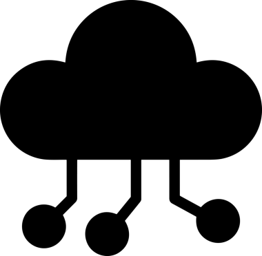 PNG biçiminde bulut depolama simgesi şeffaf arkaplan tasarımı ile dijital sunucu güvenli dosya eşzamanlama sunucu yönetimi ve modern web veya mobil kullanıcı arayüzü uygulamaları için ideal