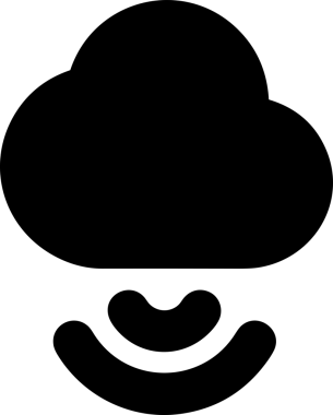 PNG biçiminde bulut depolama simgesi şeffaf arkaplan tasarımı ile dijital sunucu güvenli dosya eşzamanlama sunucu yönetimi ve modern web veya mobil kullanıcı arayüzü uygulamaları için ideal