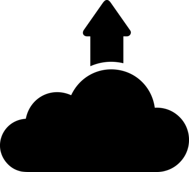 PNG biçiminde bulut depolama simgesi şeffaf arkaplan tasarımı ile dijital sunucu güvenli dosya eşzamanlama sunucu yönetimi ve modern web veya mobil kullanıcı arayüzü uygulamaları için ideal