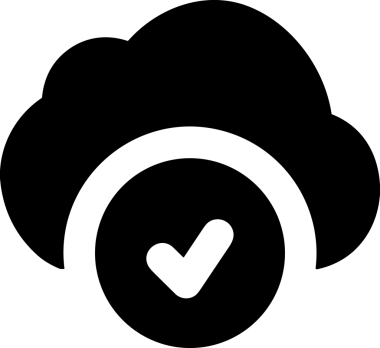 PNG biçiminde bulut depolama simgesi şeffaf arkaplan tasarımı ile dijital sunucu güvenli dosya eşzamanlama sunucu yönetimi ve modern web veya mobil kullanıcı arayüzü uygulamaları için ideal