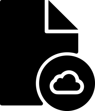 PNG biçiminde bulut depolama simgesi şeffaf arkaplan tasarımı ile dijital sunucu güvenli dosya eşzamanlama sunucu yönetimi ve modern web veya mobil kullanıcı arayüzü uygulamaları için ideal