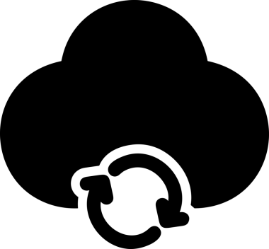 PNG biçiminde bulut depolama simgesi şeffaf arkaplan tasarımı ile dijital sunucu güvenli dosya eşzamanlama sunucu yönetimi ve modern web veya mobil kullanıcı arayüzü uygulamaları için ideal