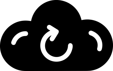 PNG biçiminde bulut depolama simgesi şeffaf arkaplan tasarımı ile dijital sunucu güvenli dosya eşzamanlama sunucu yönetimi ve modern web veya mobil kullanıcı arayüzü uygulamaları için ideal