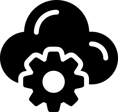 PNG biçiminde bulut depolama simgesi şeffaf arkaplan tasarımı ile dijital sunucu güvenli dosya eşzamanlama sunucu yönetimi ve modern web veya mobil kullanıcı arayüzü uygulamaları için ideal