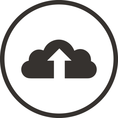 PNG biçiminde bulut depolama simgesi şeffaf arkaplan tasarımı ile dijital sunucu güvenli dosya eşzamanlama sunucu yönetimi ve modern web veya mobil kullanıcı arayüzü uygulamaları için ideal