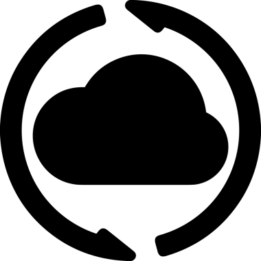 PNG biçiminde bulut depolama simgesi şeffaf arkaplan tasarımı ile dijital sunucu güvenli dosya eşzamanlama sunucu yönetimi ve modern web veya mobil kullanıcı arayüzü uygulamaları için ideal