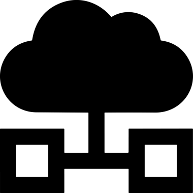 PNG biçiminde bulut depolama simgesi şeffaf arkaplan tasarımı ile dijital sunucu güvenli dosya eşzamanlama sunucu yönetimi ve modern web veya mobil kullanıcı arayüzü uygulamaları için ideal