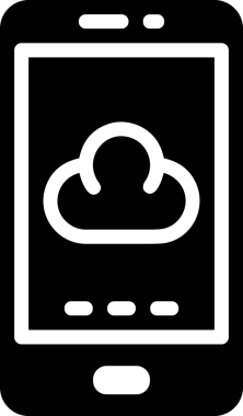 PNG biçiminde bulut depolama simgesi şeffaf arkaplan tasarımı ile dijital sunucu güvenli dosya eşzamanlama sunucu yönetimi ve modern web veya mobil kullanıcı arayüzü uygulamaları için ideal