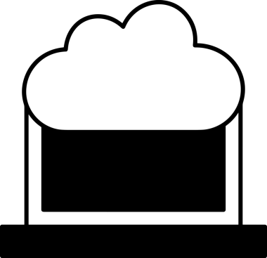 PNG biçiminde bulut depolama simgesi şeffaf arkaplan tasarımı ile dijital sunucu güvenli dosya eşzamanlama sunucu yönetimi ve modern web veya mobil kullanıcı arayüzü uygulamaları için ideal