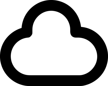 PNG biçiminde bulut depolama simgesi şeffaf arkaplan tasarımı ile dijital sunucu güvenli dosya eşzamanlama sunucu yönetimi ve modern web veya mobil kullanıcı arayüzü uygulamaları için ideal