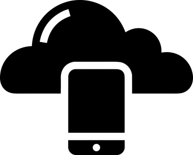 PNG biçiminde bulut depolama simgesi şeffaf arkaplan tasarımı ile dijital sunucu güvenli dosya eşzamanlama sunucu yönetimi ve modern web veya mobil kullanıcı arayüzü uygulamaları için ideal