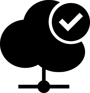 PNG biçiminde bulut depolama simgesi şeffaf arkaplan tasarımı ile dijital sunucu güvenli dosya eşzamanlama sunucu yönetimi ve modern web veya mobil kullanıcı arayüzü uygulamaları için ideal
