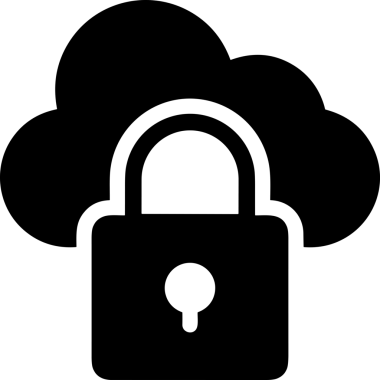 PNG biçiminde bulut depolama simgesi şeffaf arkaplan tasarımı ile dijital sunucu güvenli dosya eşzamanlama sunucu yönetimi ve modern web veya mobil kullanıcı arayüzü uygulamaları için ideal