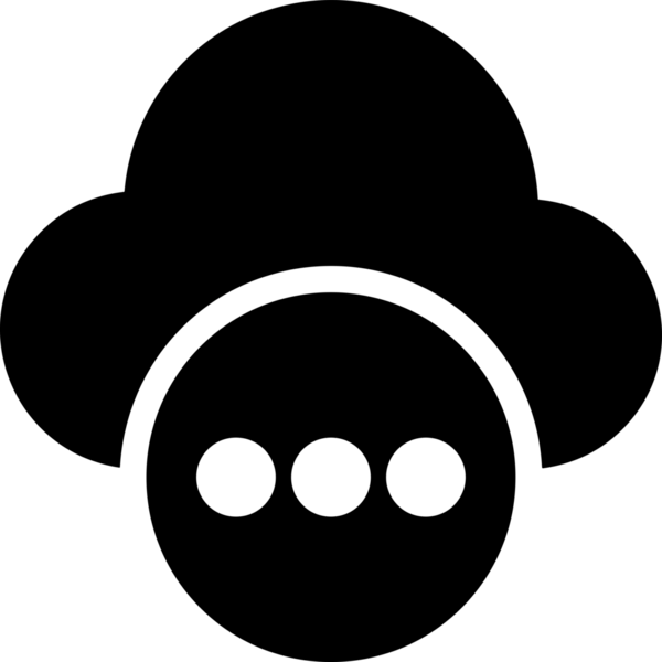 PNG biçiminde bulut depolama simgesi şeffaf arkaplan tasarımı ile dijital sunucu güvenli dosya eşzamanlama sunucu yönetimi ve modern web veya mobil kullanıcı arayüzü uygulamaları için ideal