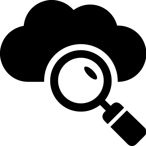 PNG biçiminde bulut depolama simgesi şeffaf arkaplan tasarımı ile dijital sunucu güvenli dosya eşzamanlama sunucu yönetimi ve modern web veya mobil kullanıcı arayüzü uygulamaları için ideal