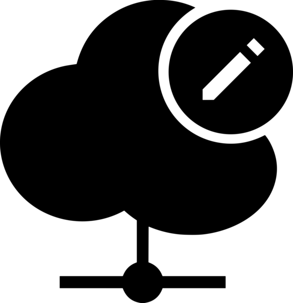 PNG biçiminde bulut depolama simgesi şeffaf arkaplan tasarımı ile dijital sunucu güvenli dosya eşzamanlama sunucu yönetimi ve modern web veya mobil kullanıcı arayüzü uygulamaları için ideal
