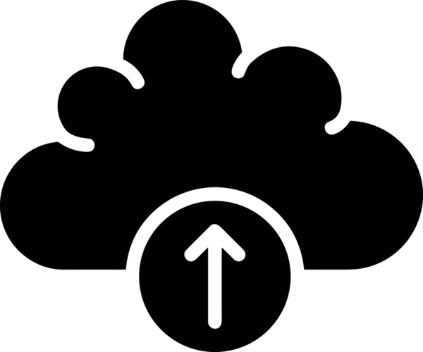 PNG biçiminde bulut depolama simgesi şeffaf arkaplan tasarımı ile dijital sunucu güvenli dosya eşzamanlama sunucu yönetimi ve modern web veya mobil kullanıcı arayüzü uygulamaları için ideal