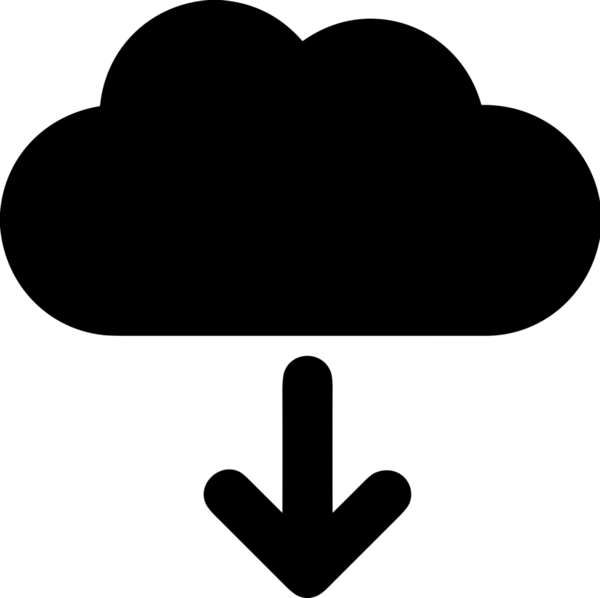 PNG biçiminde bulut depolama simgesi şeffaf arkaplan tasarımı ile dijital sunucu güvenli dosya eşzamanlama sunucu yönetimi ve modern web veya mobil kullanıcı arayüzü uygulamaları için ideal