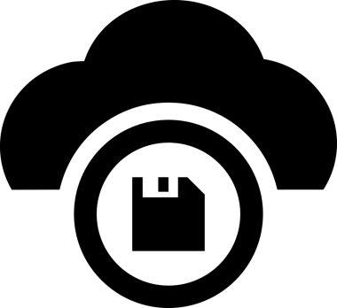 PNG biçiminde bulut depolama simgesi şeffaf arkaplan tasarımı ile dijital sunucu güvenli dosya eşzamanlama sunucu yönetimi ve modern web veya mobil kullanıcı arayüzü uygulamaları için ideal