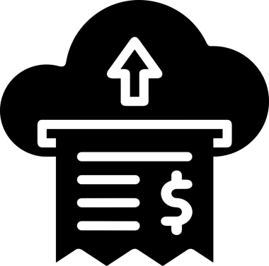 PNG biçiminde bulut depolama simgesi şeffaf arkaplan tasarımı ile dijital sunucu güvenli dosya eşzamanlama sunucu yönetimi ve modern web veya mobil kullanıcı arayüzü uygulamaları için ideal