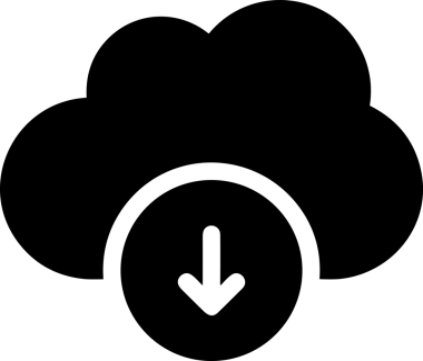 PNG biçiminde bulut depolama simgesi şeffaf arkaplan tasarımı ile dijital sunucu güvenli dosya eşzamanlama sunucu yönetimi ve modern web veya mobil kullanıcı arayüzü uygulamaları için ideal