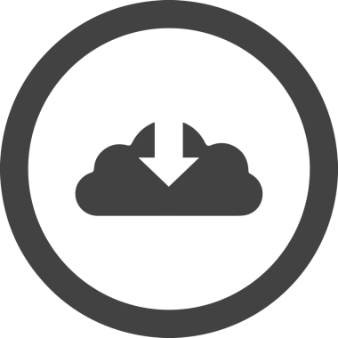 PNG biçiminde bulut depolama simgesi şeffaf arkaplan tasarımı ile dijital sunucu güvenli dosya eşzamanlama sunucu yönetimi ve modern web veya mobil kullanıcı arayüzü uygulamaları için ideal