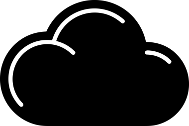 PNG biçiminde bulut depolama simgesi şeffaf arkaplan tasarımı ile dijital sunucu güvenli dosya eşzamanlama sunucu yönetimi ve modern web veya mobil kullanıcı arayüzü uygulamaları için ideal