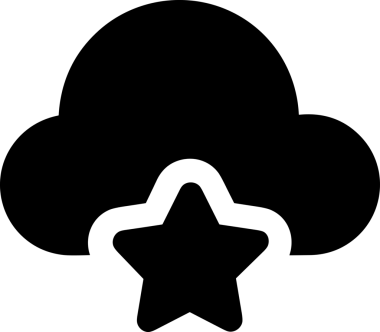 PNG biçiminde bulut depolama simgesi şeffaf arkaplan tasarımı ile dijital sunucu güvenli dosya eşzamanlama sunucu yönetimi ve modern web veya mobil kullanıcı arayüzü uygulamaları için ideal