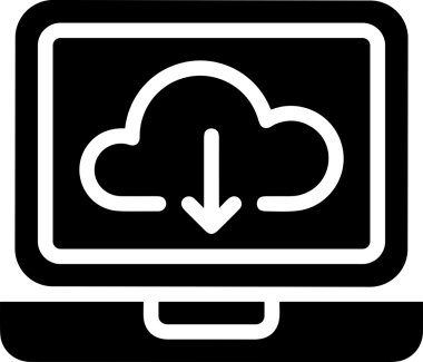 PNG biçiminde bulut depolama simgesi şeffaf arkaplan tasarımı ile dijital sunucu güvenli dosya eşzamanlama sunucu yönetimi ve modern web veya mobil kullanıcı arayüzü uygulamaları için ideal