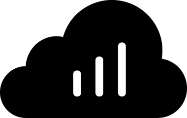 PNG biçiminde bulut depolama simgesi şeffaf arkaplan tasarımı ile dijital sunucu güvenli dosya eşzamanlama sunucu yönetimi ve modern web veya mobil kullanıcı arayüzü uygulamaları için ideal