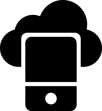 PNG biçiminde bulut depolama simgesi şeffaf arkaplan tasarımı ile dijital sunucu güvenli dosya eşzamanlama sunucu yönetimi ve modern web veya mobil kullanıcı arayüzü uygulamaları için ideal
