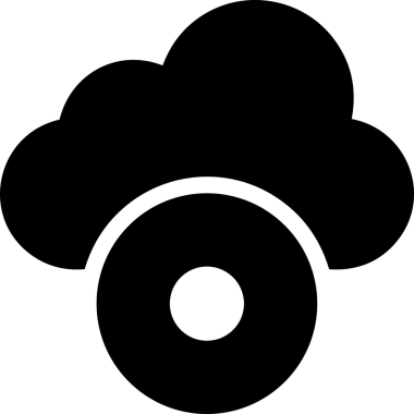 PNG biçiminde bulut depolama simgesi şeffaf arkaplan tasarımı ile dijital sunucu güvenli dosya eşzamanlama sunucu yönetimi ve modern web veya mobil kullanıcı arayüzü uygulamaları için ideal