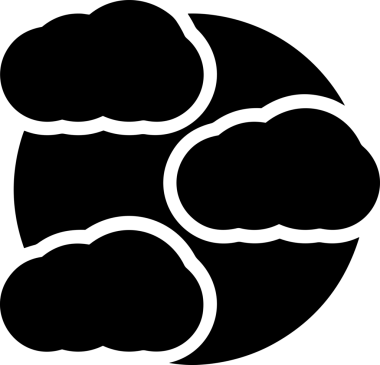 PNG biçiminde bulut depolama simgesi şeffaf arkaplan tasarımı ile dijital sunucu güvenli dosya eşzamanlama sunucu yönetimi ve modern web veya mobil kullanıcı arayüzü uygulamaları için ideal