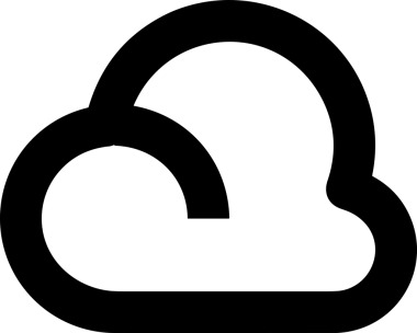 PNG biçiminde bulut depolama simgesi şeffaf arkaplan tasarımı ile dijital sunucu güvenli dosya eşzamanlama sunucu yönetimi ve modern web veya mobil kullanıcı arayüzü uygulamaları için ideal