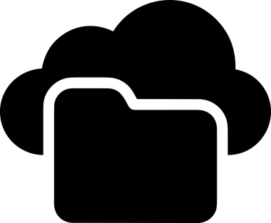 PNG biçiminde bulut depolama simgesi şeffaf arkaplan tasarımı ile dijital sunucu güvenli dosya eşzamanlama sunucu yönetimi ve modern web veya mobil kullanıcı arayüzü uygulamaları için ideal