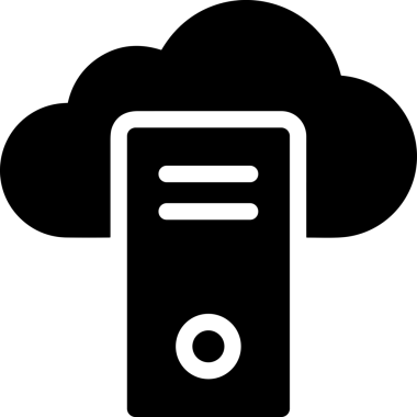 PNG biçiminde bulut depolama simgesi şeffaf arkaplan tasarımı ile dijital sunucu güvenli dosya eşzamanlama sunucu yönetimi ve modern web veya mobil kullanıcı arayüzü uygulamaları için ideal