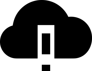 PNG biçiminde bulut depolama simgesi şeffaf arkaplan tasarımı ile dijital sunucu güvenli dosya eşzamanlama sunucu yönetimi ve modern web veya mobil kullanıcı arayüzü uygulamaları için ideal