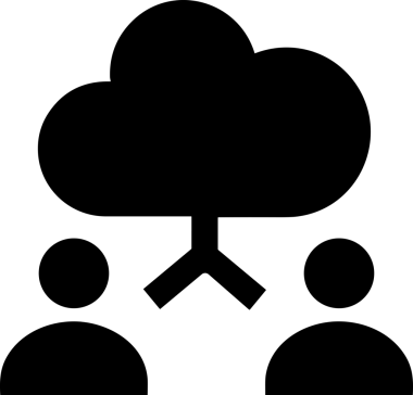 PNG biçiminde bulut depolama simgesi şeffaf arkaplan tasarımı ile dijital sunucu güvenli dosya eşzamanlama sunucu yönetimi ve modern web veya mobil kullanıcı arayüzü uygulamaları için ideal