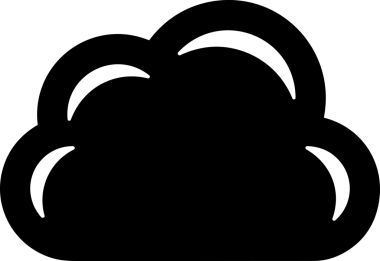 PNG biçiminde bulut depolama simgesi şeffaf arkaplan tasarımı ile dijital sunucu güvenli dosya eşzamanlama sunucu yönetimi ve modern web veya mobil kullanıcı arayüzü uygulamaları için ideal