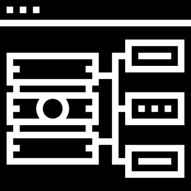 PNG biçiminde bulut depolama simgesi şeffaf arkaplan tasarımı ile dijital sunucu güvenli dosya eşzamanlama sunucu yönetimi ve modern web veya mobil kullanıcı arayüzü uygulamaları için ideal