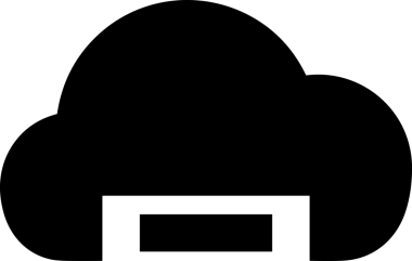 PNG biçiminde bulut depolama simgesi şeffaf arkaplan tasarımı ile dijital sunucu güvenli dosya eşzamanlama sunucu yönetimi ve modern web veya mobil kullanıcı arayüzü uygulamaları için ideal
