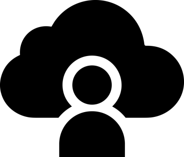 PNG biçiminde bulut depolama simgesi şeffaf arkaplan tasarımı ile dijital sunucu güvenli dosya eşzamanlama sunucu yönetimi ve modern web veya mobil kullanıcı arayüzü uygulamaları için ideal
